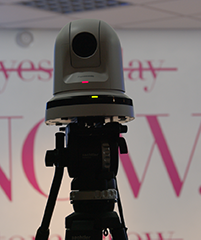 PTZ camera voor online event